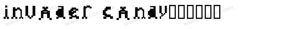 Invader Candy字体转换